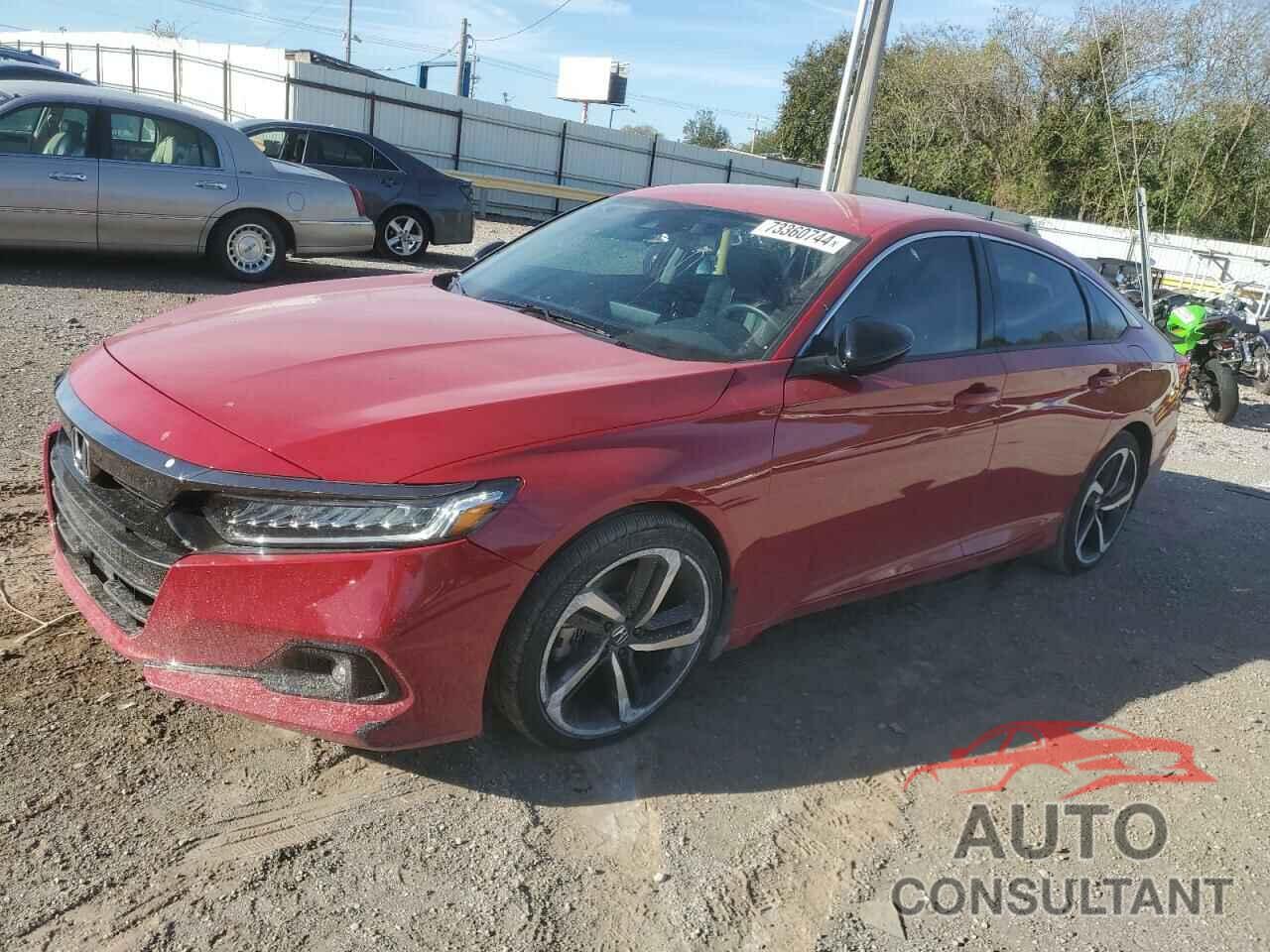HONDA ACCORD 2022 - 1HGCV1F41NA059768