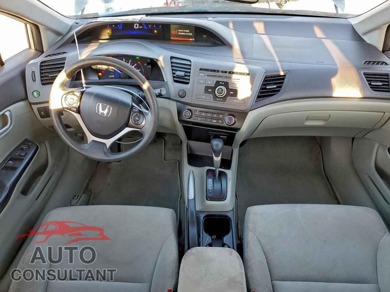 HONDA CIVIC 2012 - 19XFB2F58CE102242