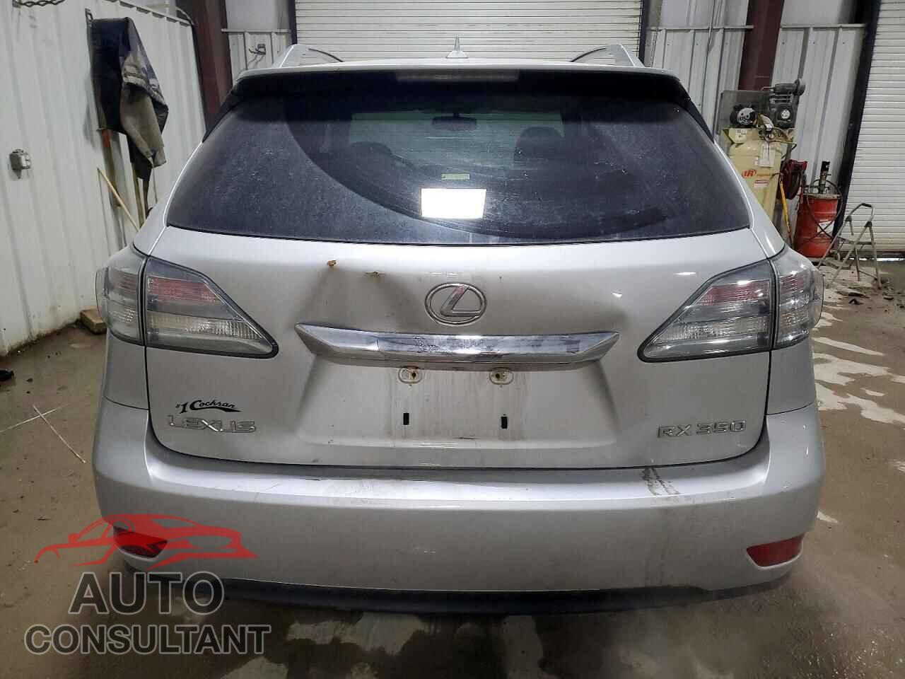 LEXUS RX350 2010 - 2T2BK1BA1AC031114