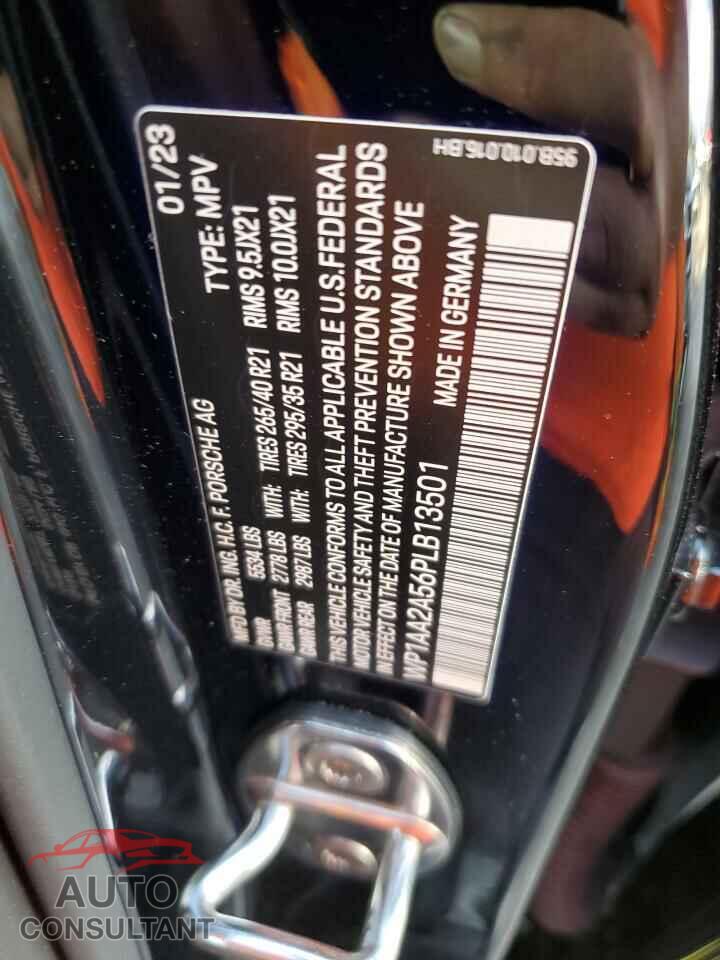 PORSCHE MACAN BASE 2023 - WP1AA2A56PLB13501