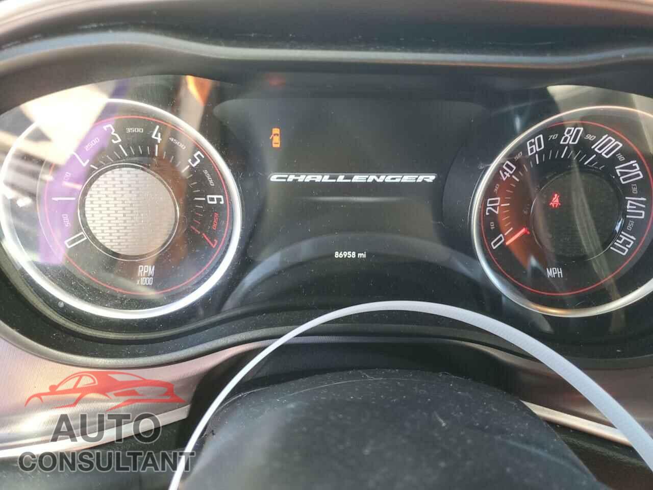 DODGE CHALLENGER 2019 - 2C3CDZJG2KH518468