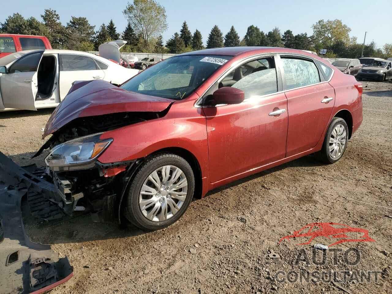 NISSAN SENTRA 2017 - 3N1AB7AP0HL660205