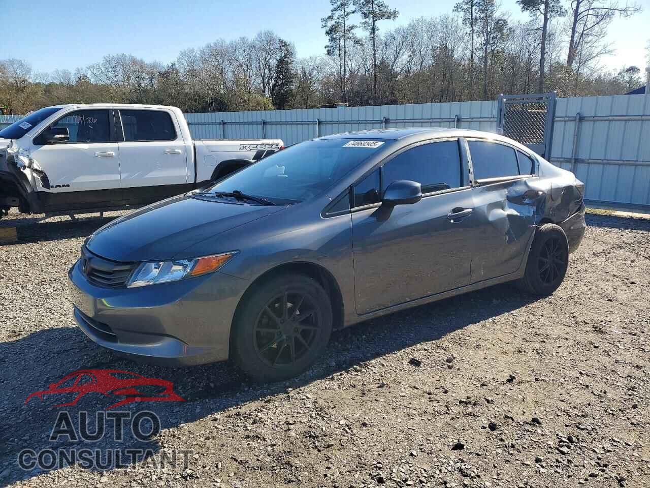 HONDA CIVIC 2012 - 19XFB2F56CE357634
