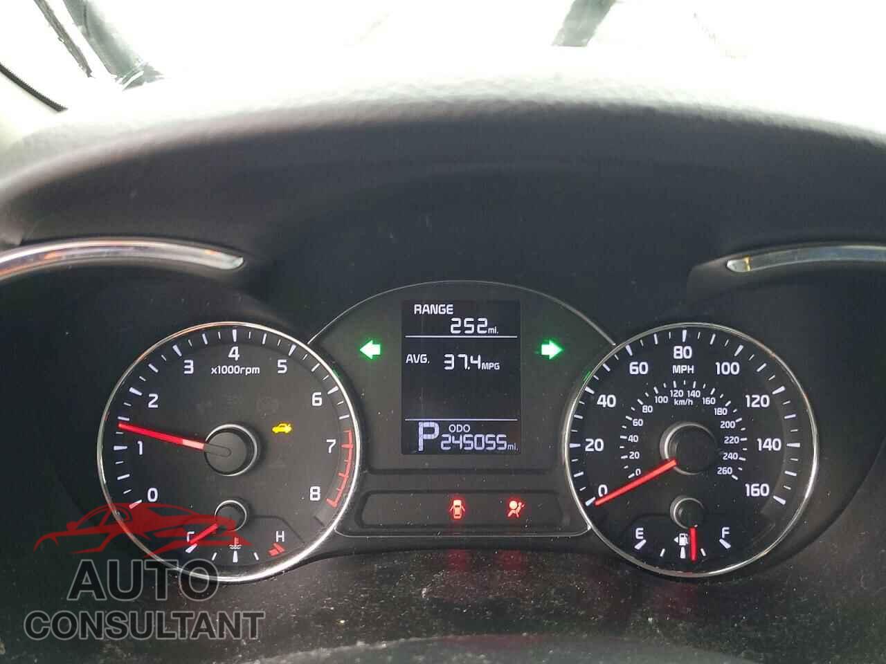 KIA FORTE 2016 - KNAFK4A65G5459453