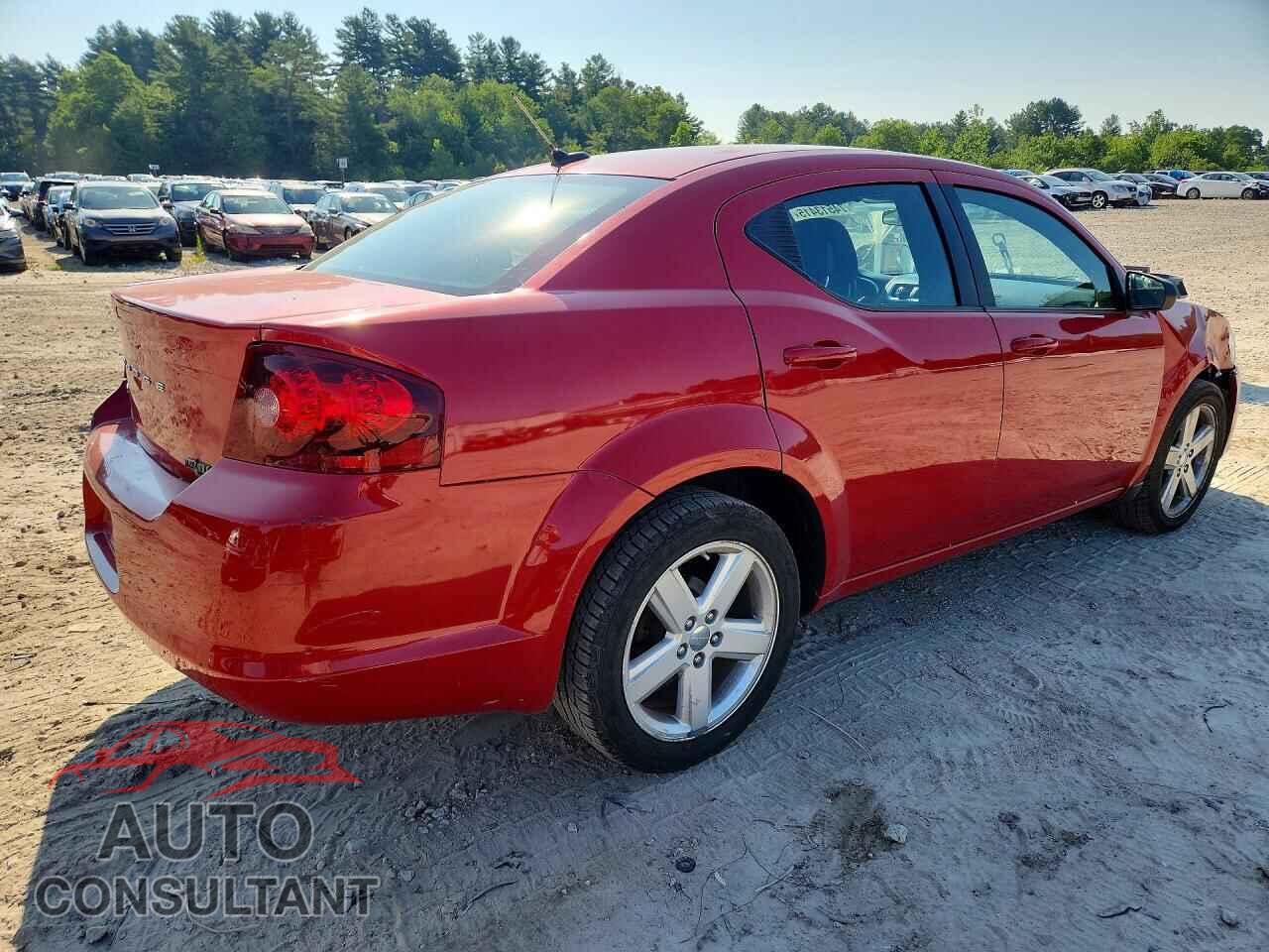 DODGE AVENGER 2013 - 1C3CDZAB2DN536399