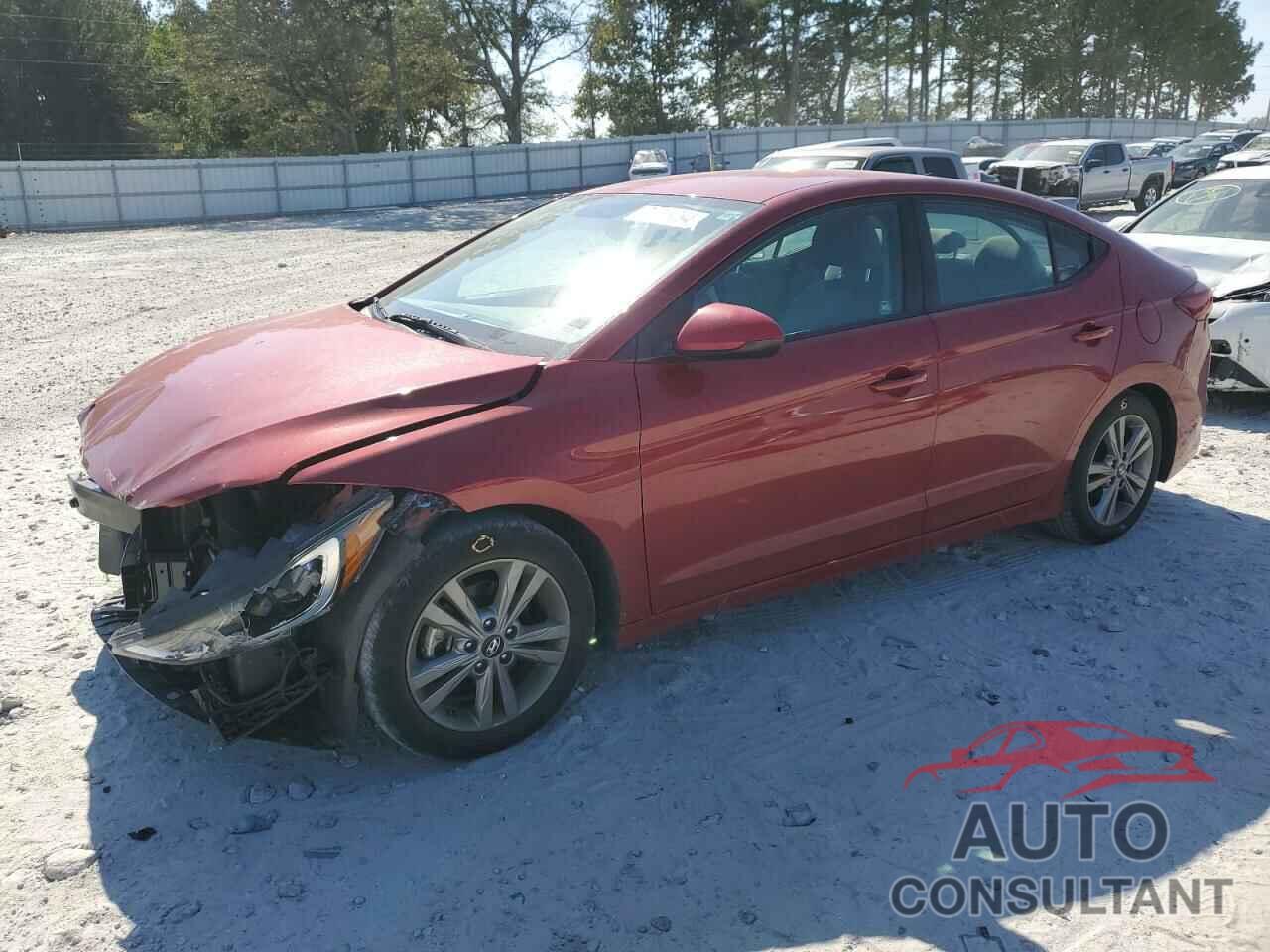 HYUNDAI ELANTRA 2017 - KMHD84LF7HU222519