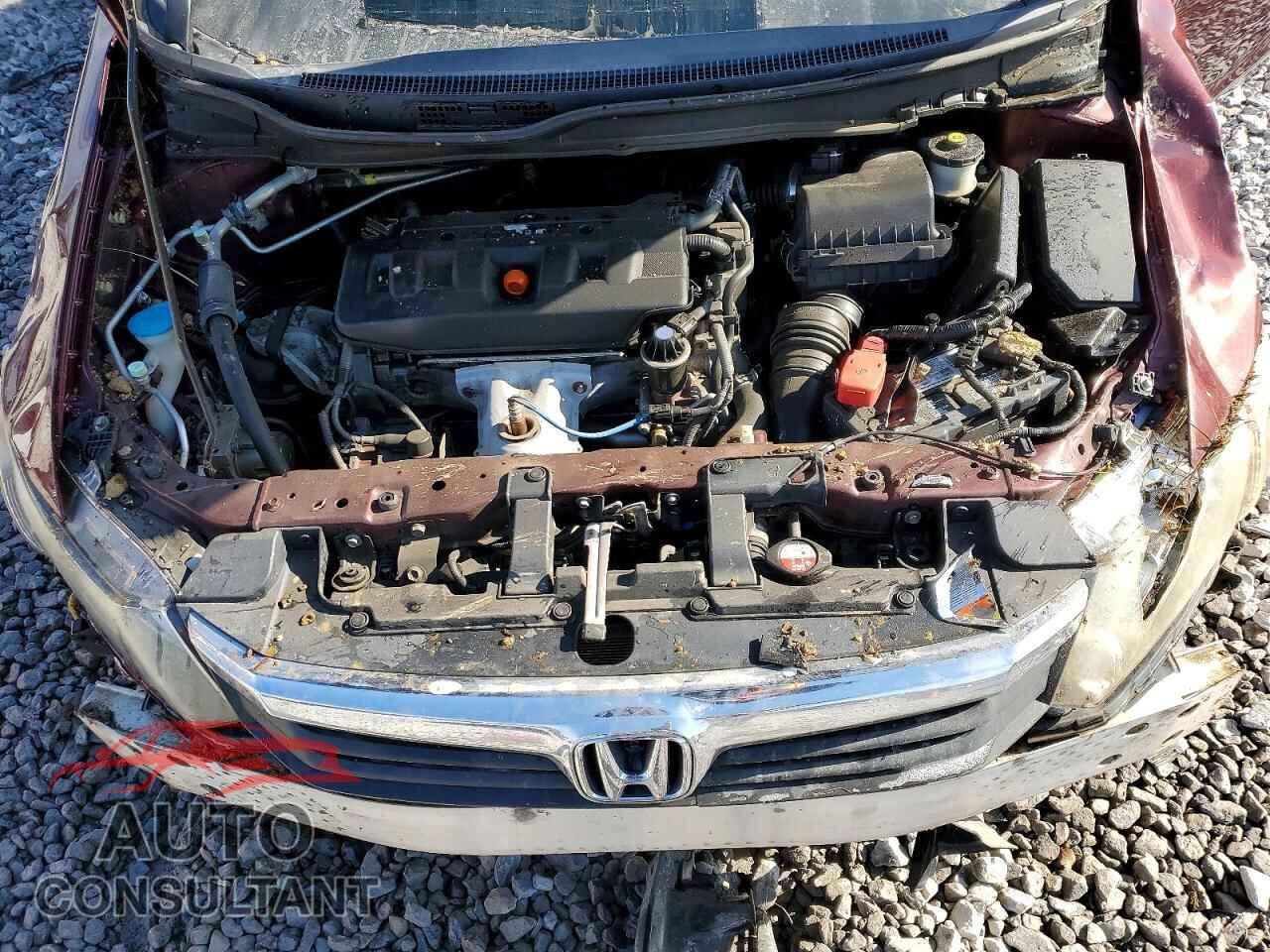 HONDA CIVIC 2012 - 19XFB2F84CE100109