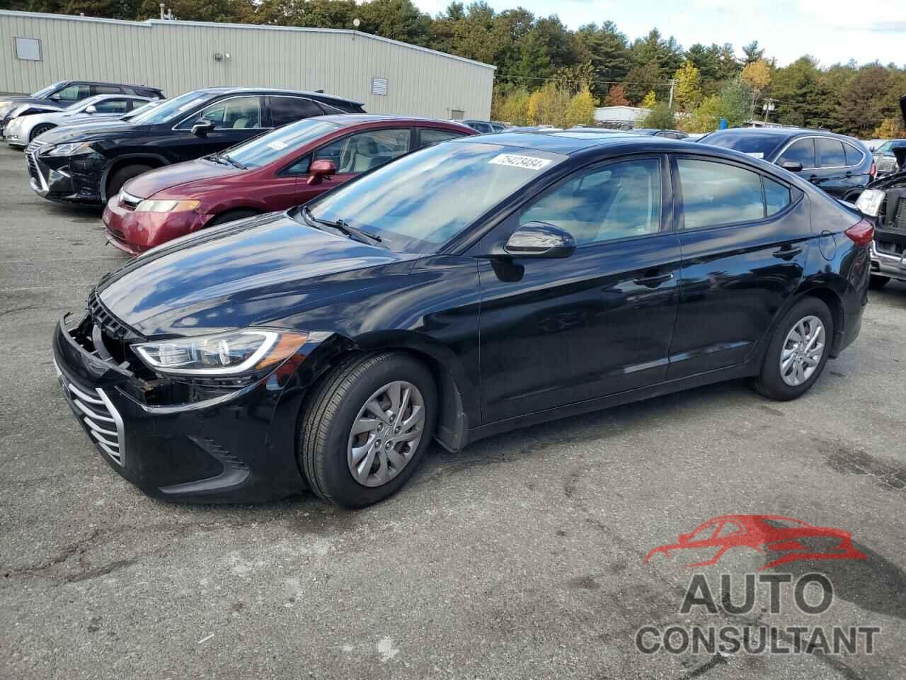 HYUNDAI ELANTRA 2018 - KMHD74LF4JU574207