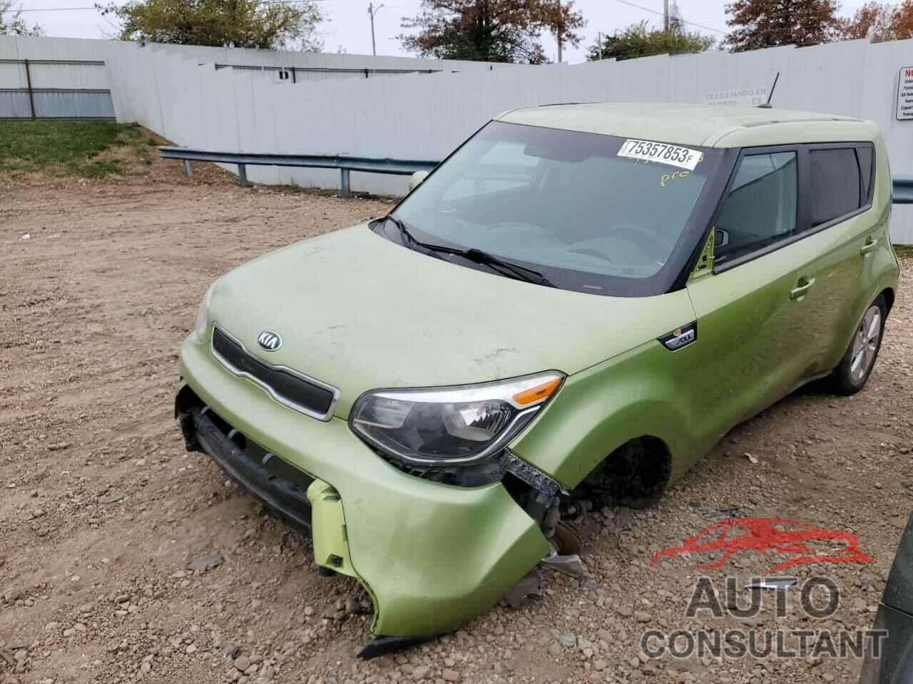 KIA SOUL 2016 - KNDJN2A26G7822885