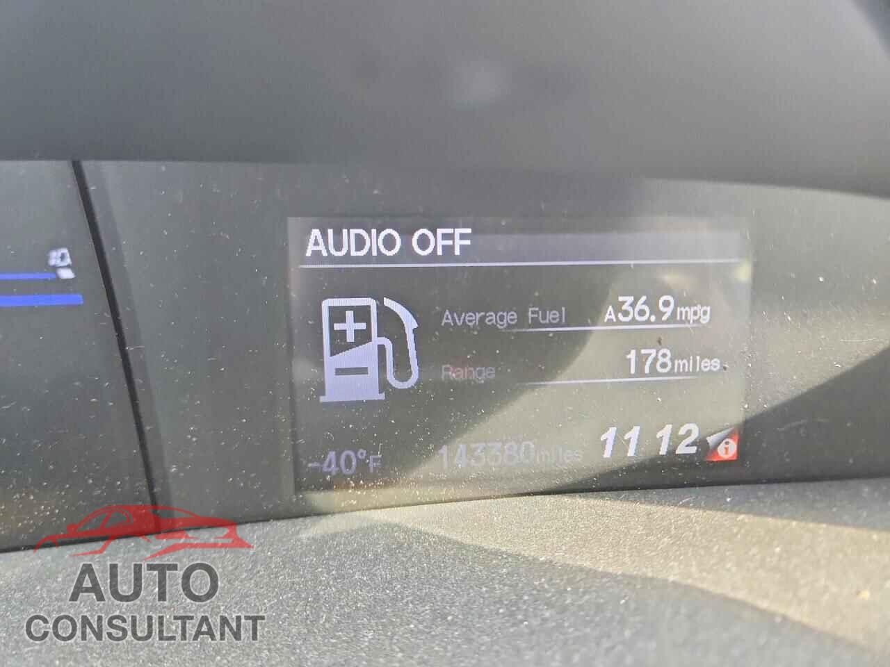 HONDA CIVIC 2012 - JHMFB4F23CS009609