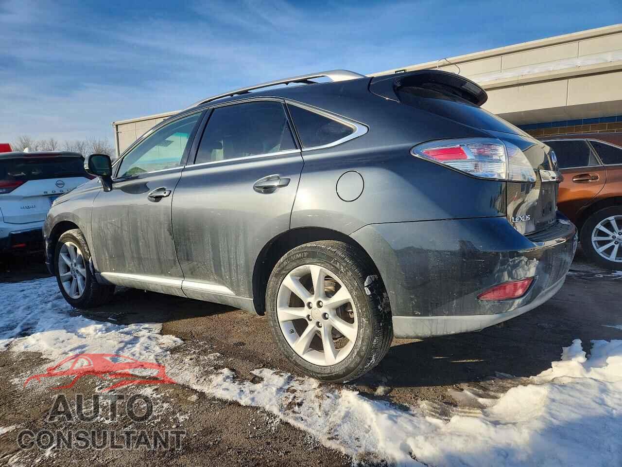 LEXUS RX350 2010 - 2T2BK1BA8AC051568
