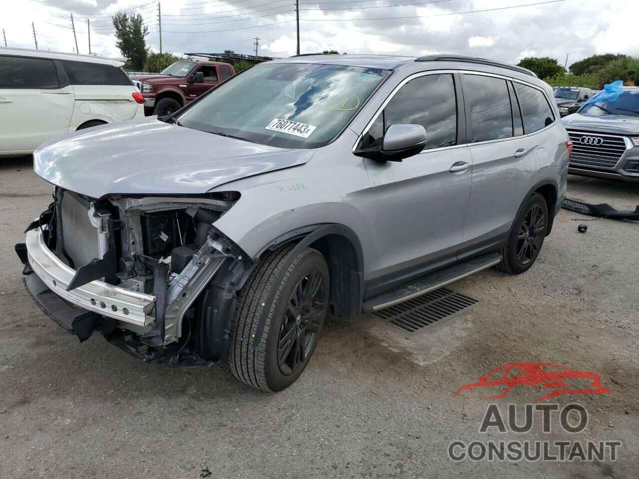 HONDA PILOT 2022 - 5FNYF5H25NB030155