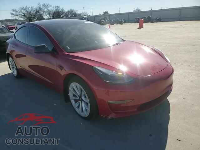 TESLA MODEL 3 2022 - 5YJ3E1EBXNF106849
