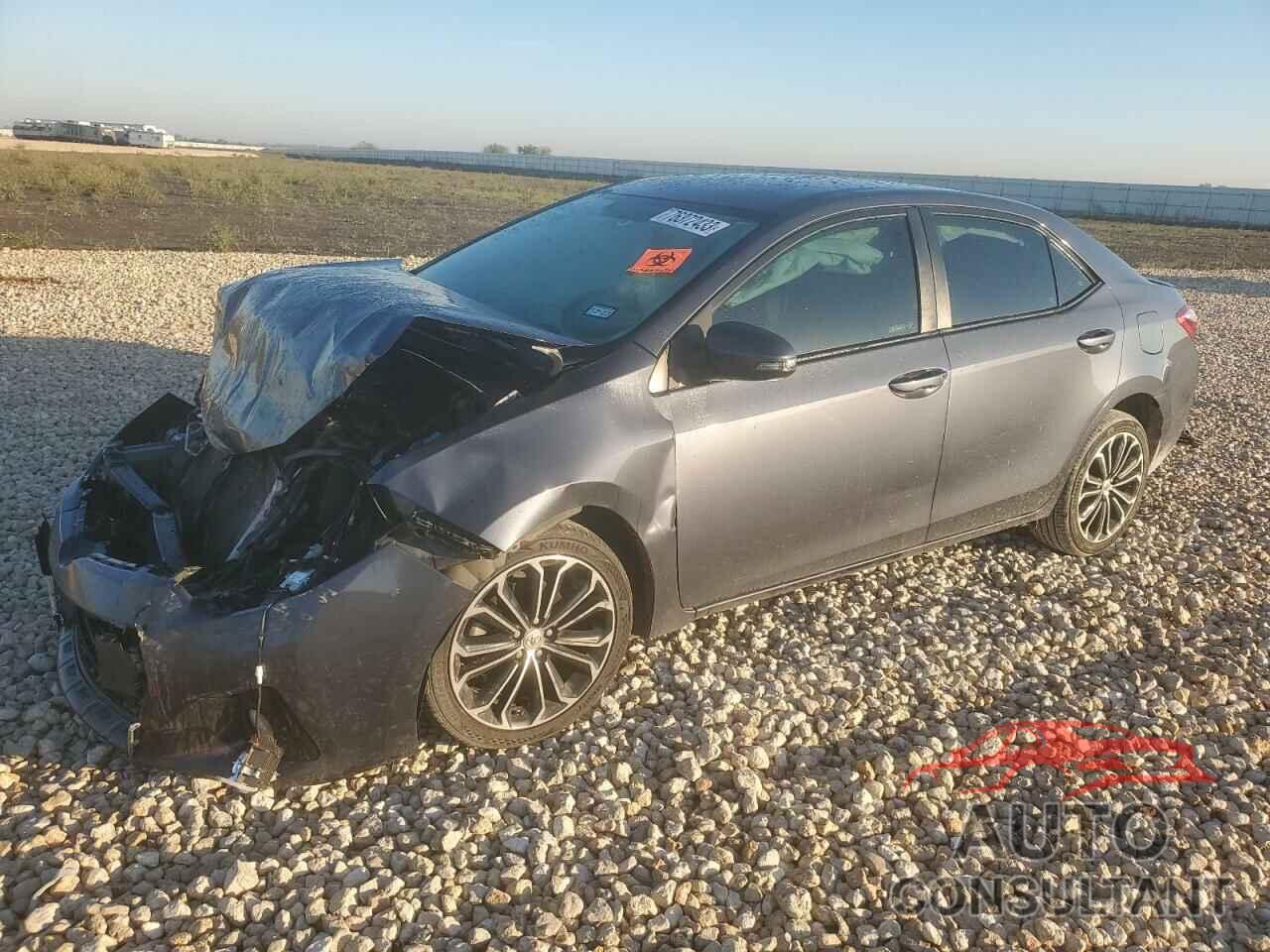 TOYOTA COROLLA 2016 - 5YFBURHE0GP385478