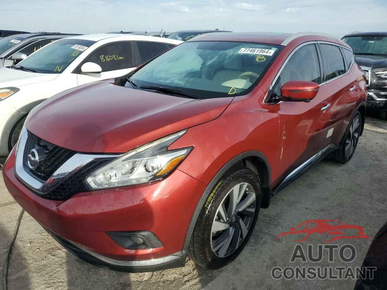 NISSAN MURANO 2018 - 5N1AZ2MG5JN197485