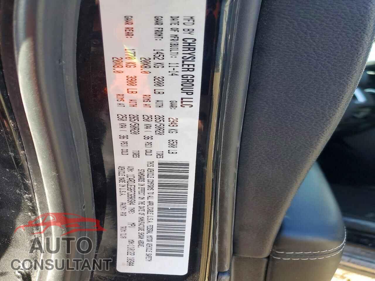 DODGE DURANGO 2015 - 1C4RDJEG6FC690304
