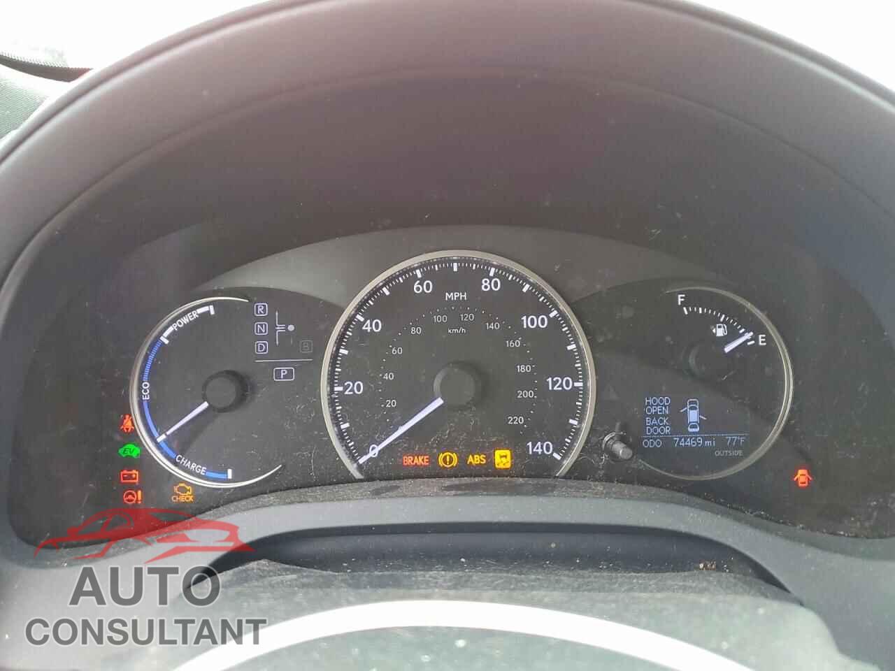 LEXUS CT 200 2015 - JTHKD5BH6F2248505
