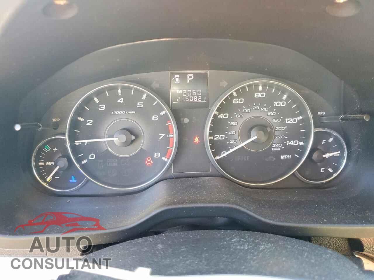 SUBARU OUTBACK 2011 - 4S4BRBAC9B3350372