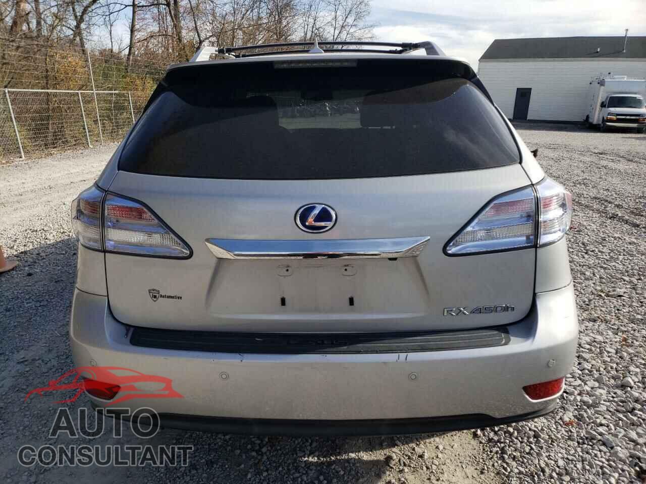 LEXUS RX450 2012 - JTJBC1BA9C2431664