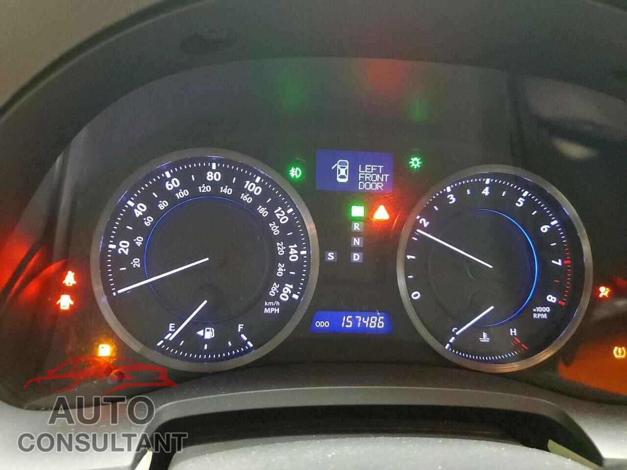LEXUS IS 250 2012 - JTHCF5C29C5056501