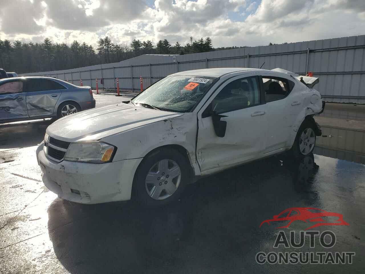 DODGE AVENGER 2010 - 1B3CC4FB6AN203243