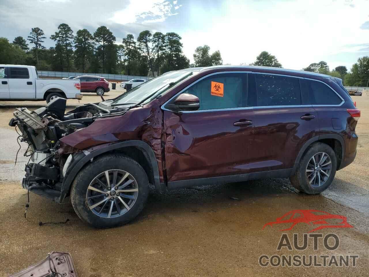 TOYOTA HIGHLANDER 2019 - 5TDKZRFHXKS340269