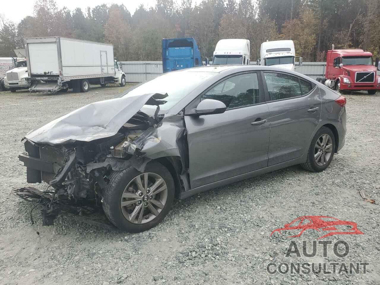 HYUNDAI ELANTRA 2018 - 5NPD84LF3JH256803