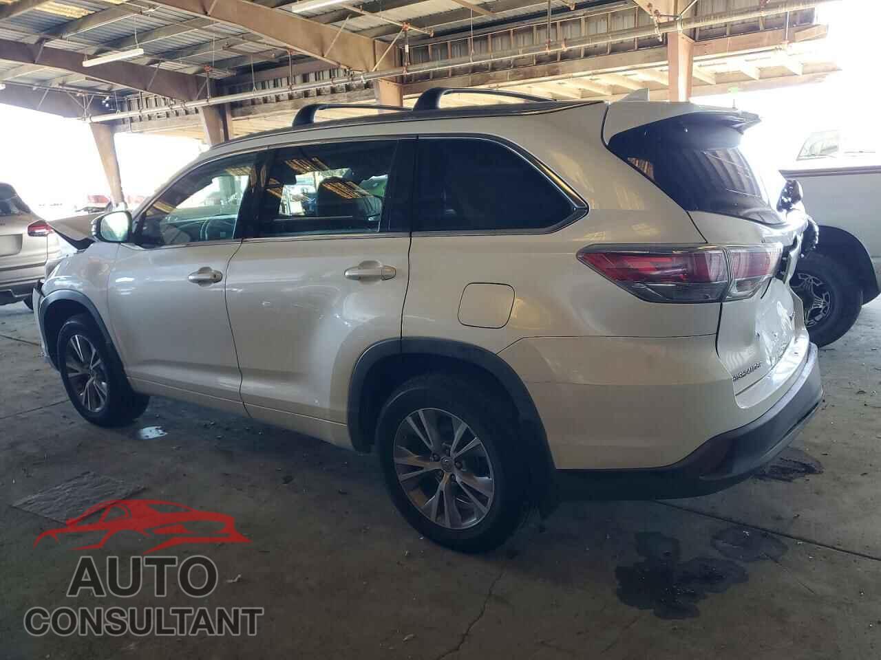 TOYOTA HIGHLANDER 2015 - 5TDJKRFH5FS099078