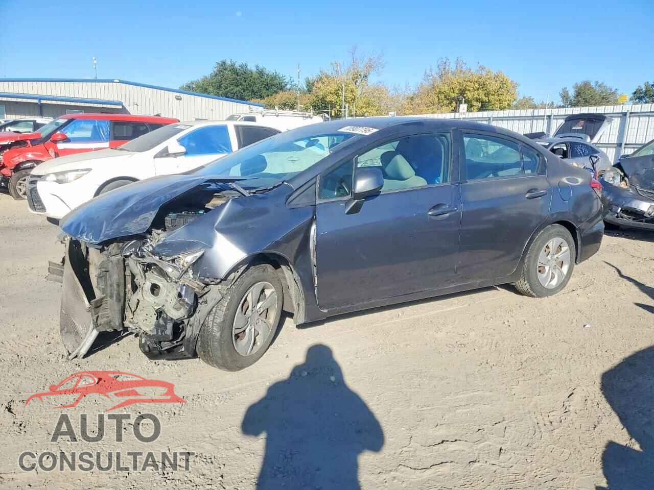 HONDA CIVIC 2013 - 19XFB2F59DE240910