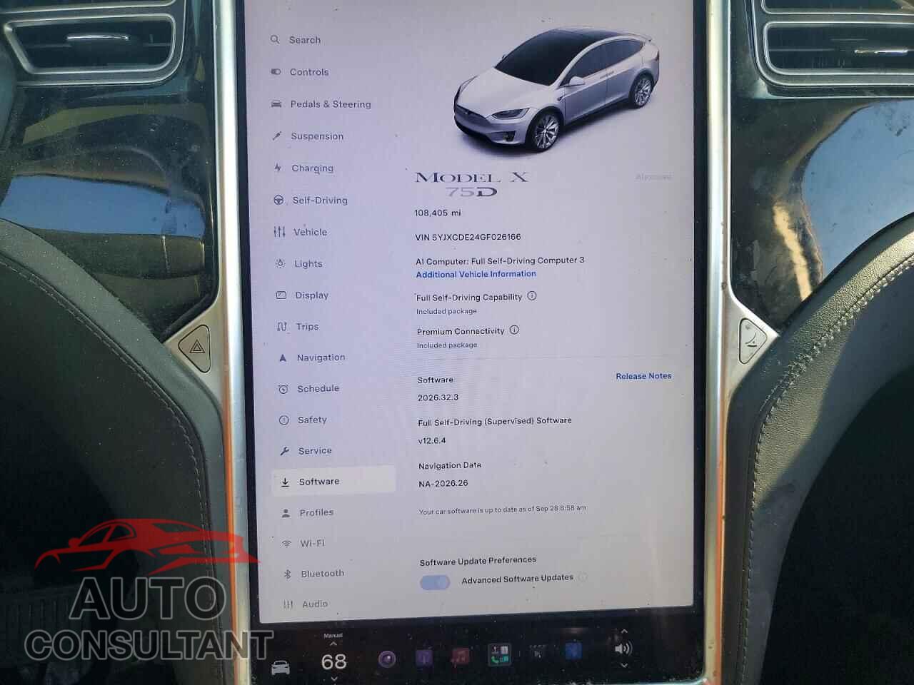 TESLA MODEL X 2016 - 5YJXCDE24GF026166