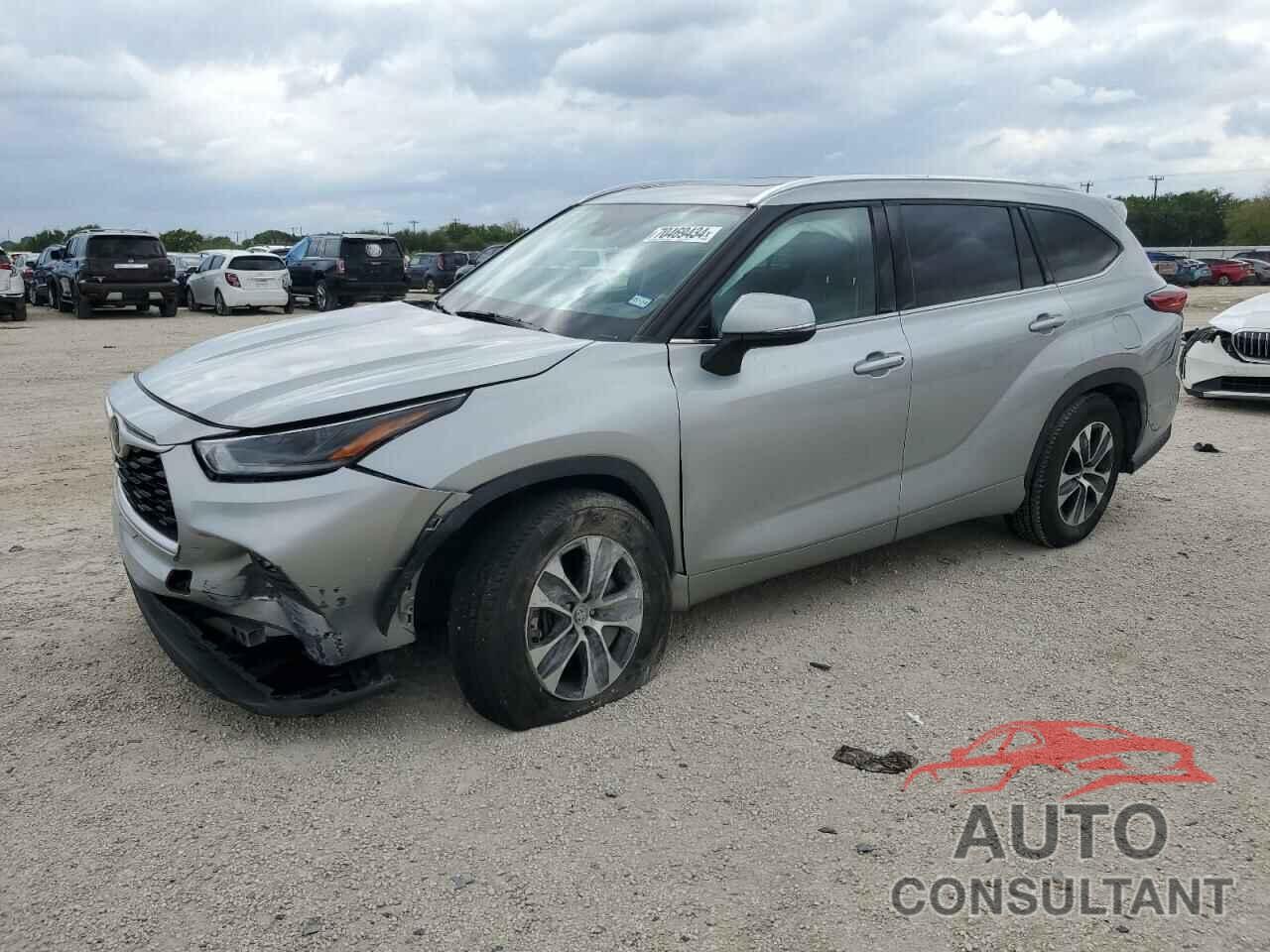 TOYOTA HIGHLANDER 2021 - 5TDGZRAH5MS039635