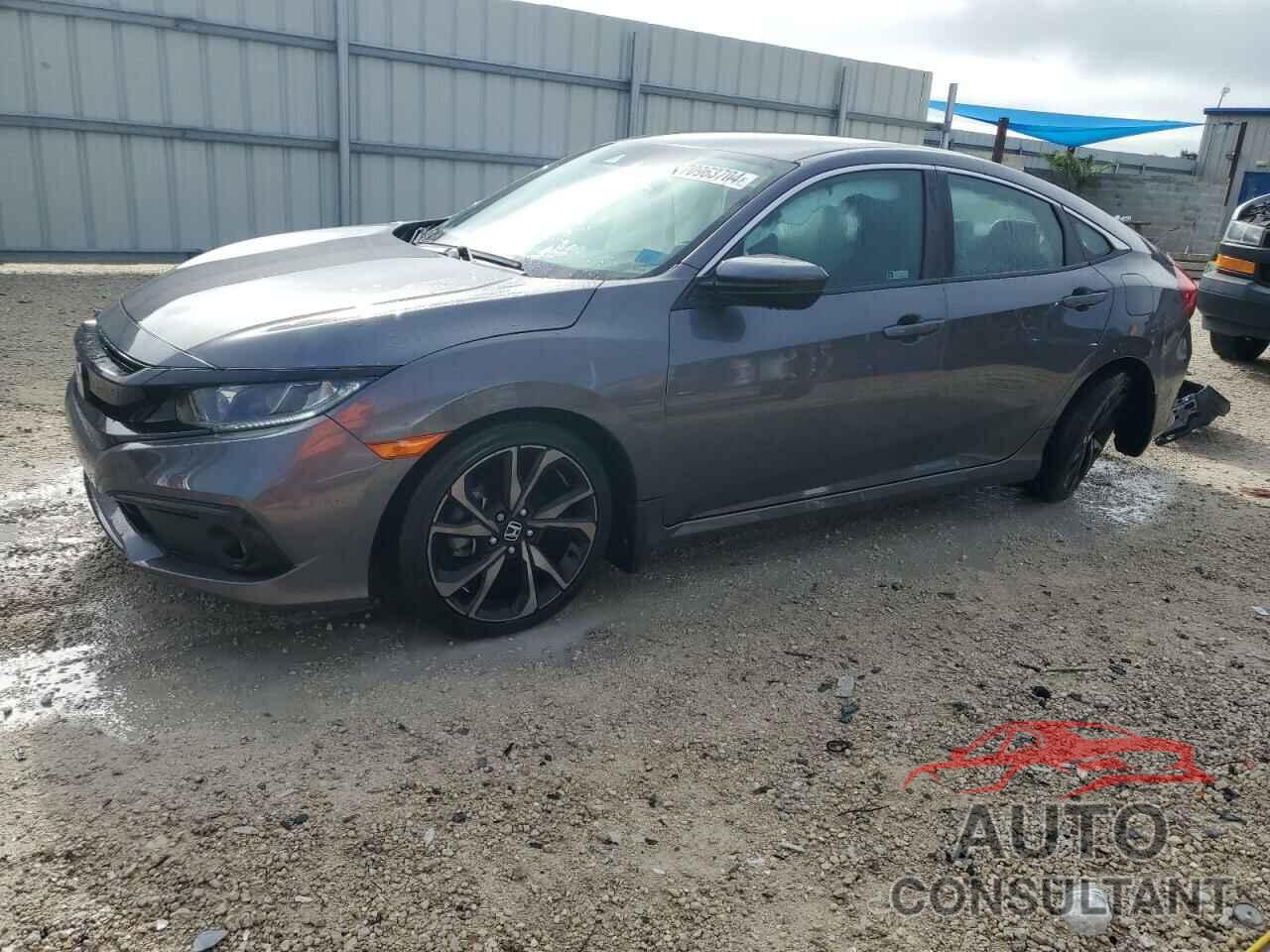 HONDA CIVIC 2019 - 2HGFC2F87KH584617