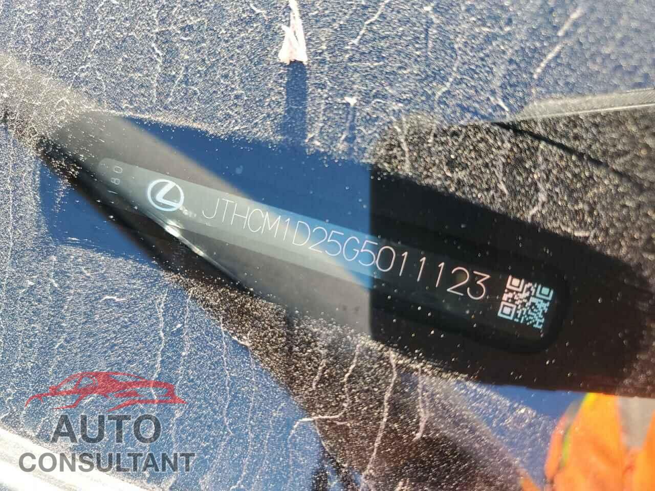 LEXUS IS 2016 - JTHCM1D25G5011123