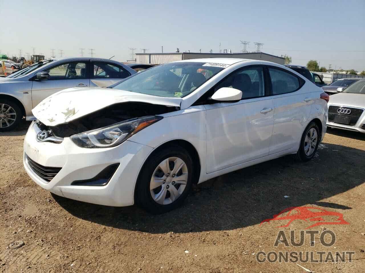 HYUNDAI ELANTRA 2016 - 5NPDH4AE3GH744278