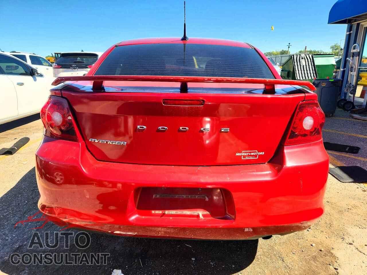DODGE AVENGER 2013 - 1C3CDZAB2DN630461
