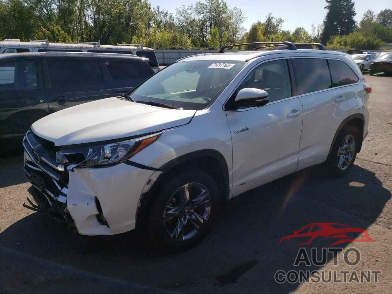 TOYOTA HIGHLANDER 2017 - 5TDDGRFH5HS036144