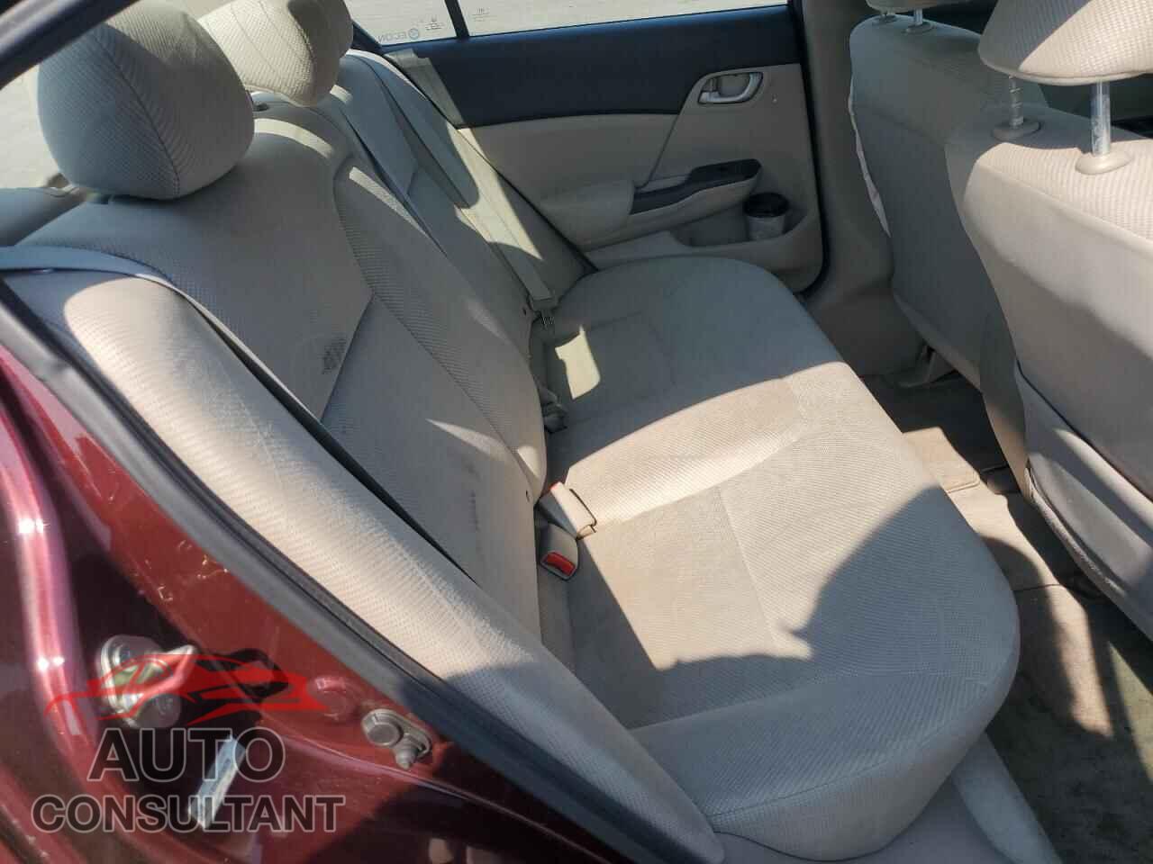 HONDA CIVIC 2012 - 19XFB2F55CE355700