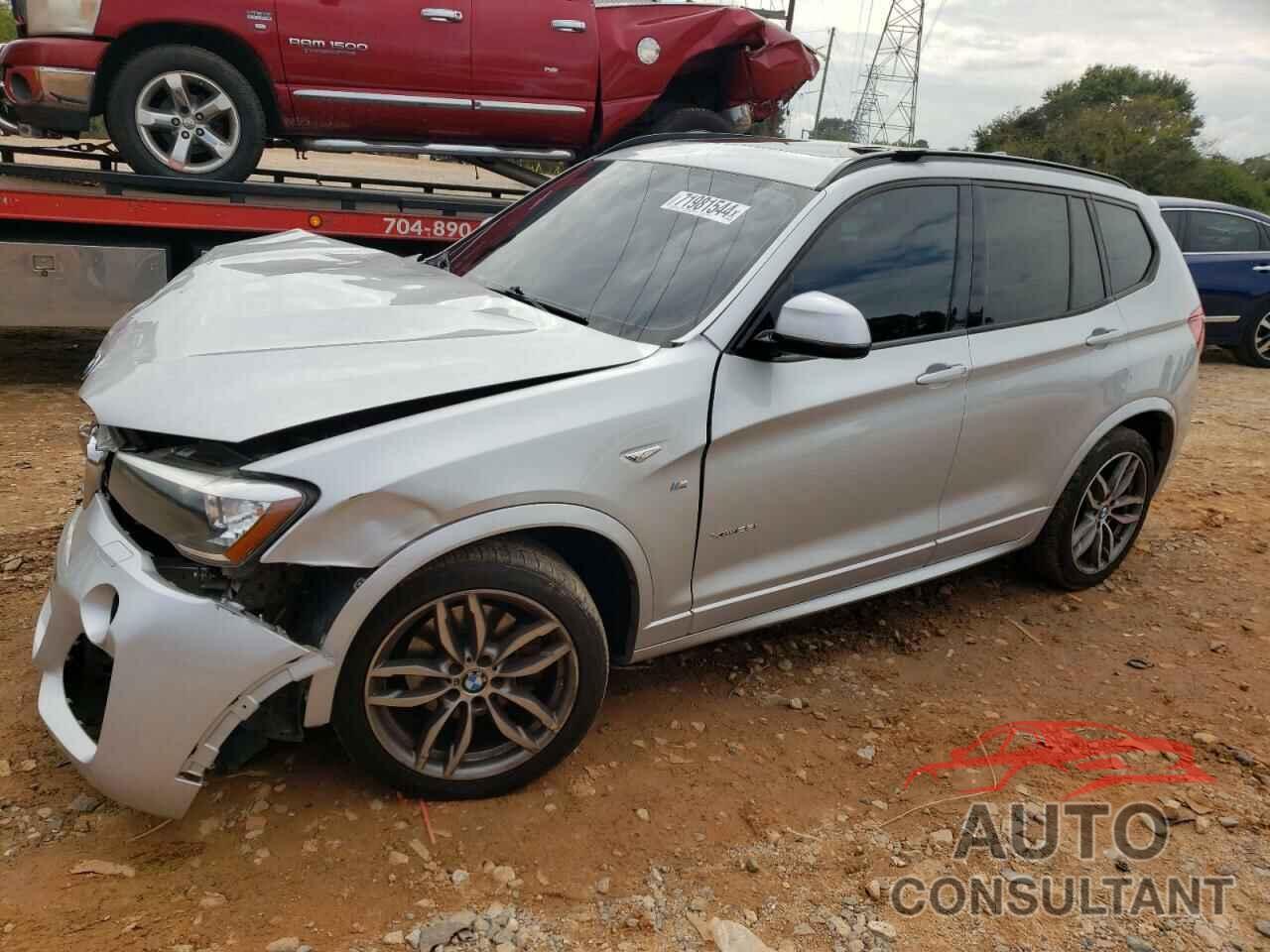 BMW X3 2017 - 5UXWX9C3XH0W66521