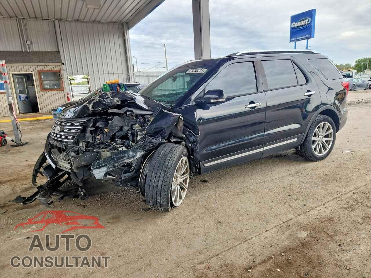 FORD EXPLORER 2017 - 1FM5K8F82HGD45783