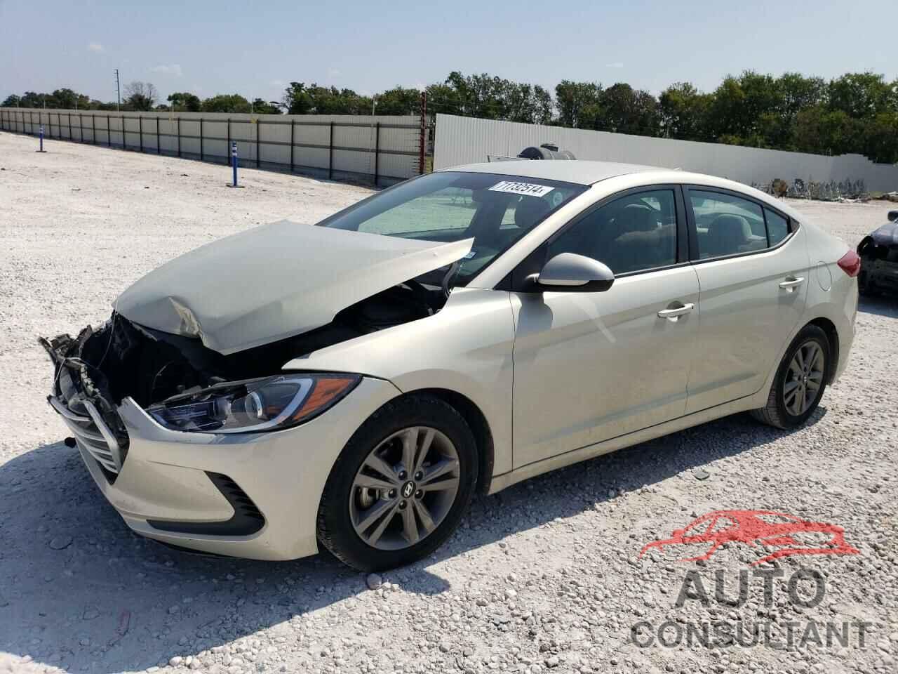 HYUNDAI ELANTRA 2017 - 5NPD84LF9HH198674