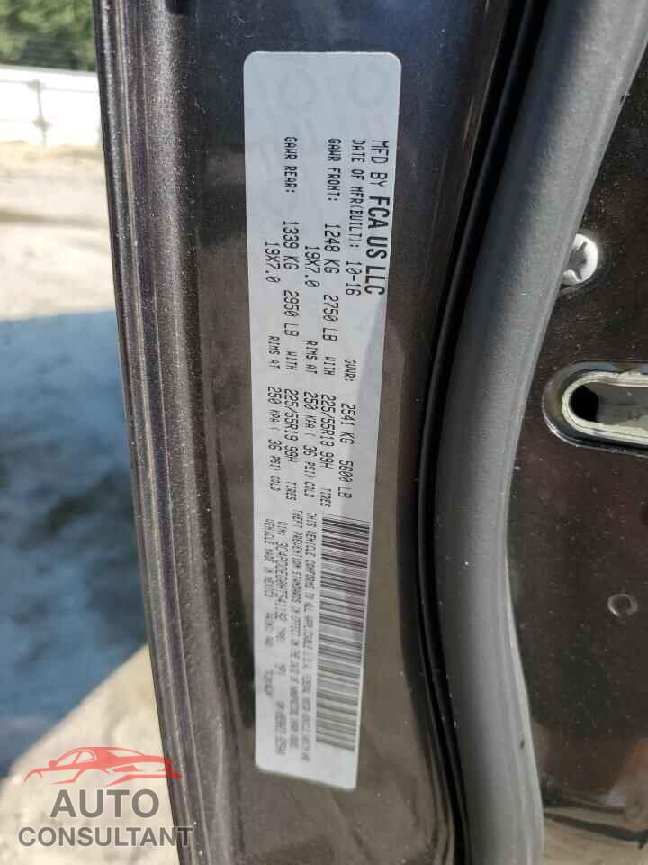 DODGE JOURNEY 2017 - 3C4PDDEG0HT541192