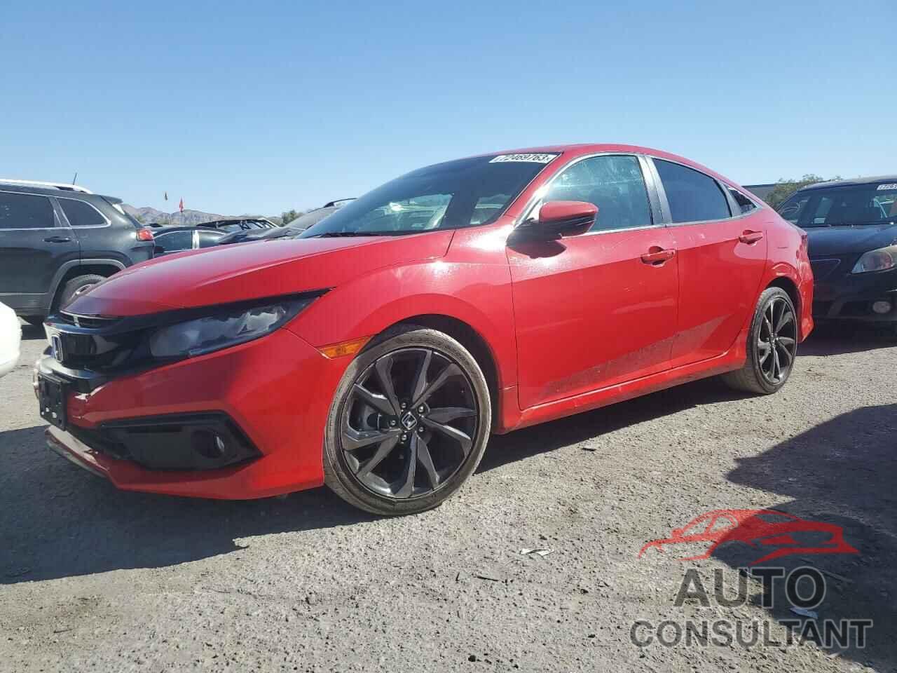 HONDA CIVIC 2019 - 2HGFC2F82KH567496