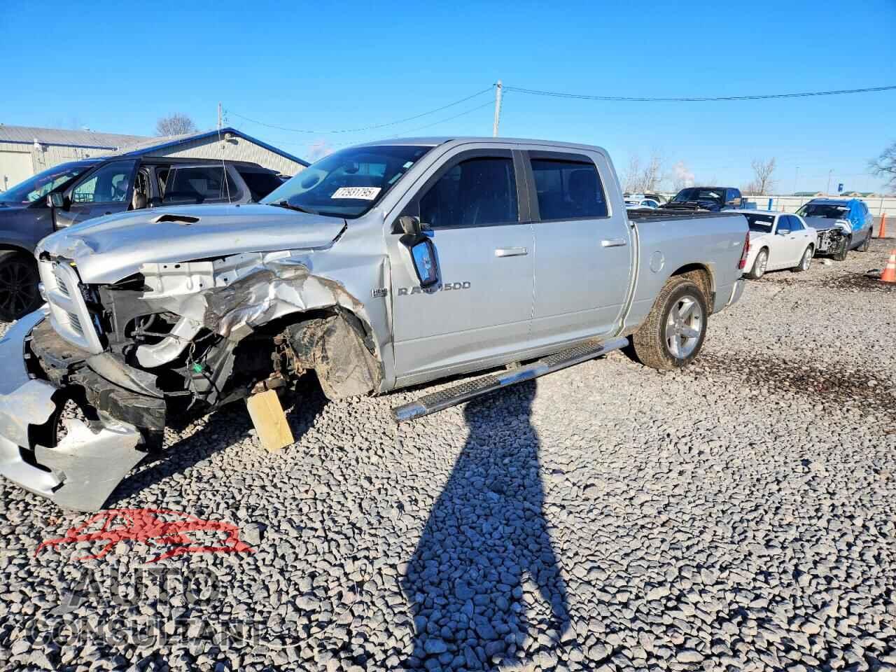 DODGE RAM 1500 2012 - 1C6RD7MT2CS122254