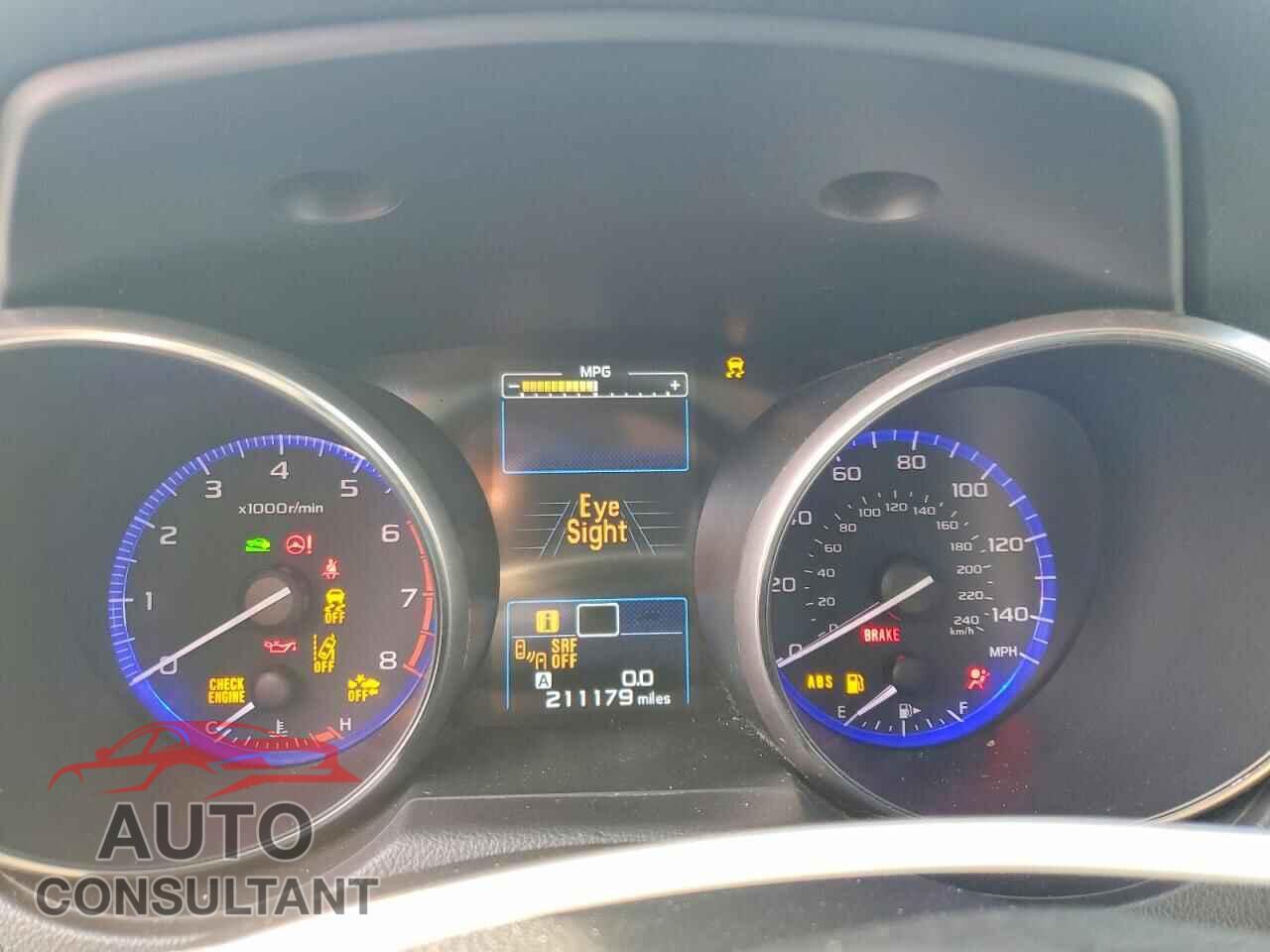 SUBARU OUTBACK 2015 - 4S4BSBFC6F3324539
