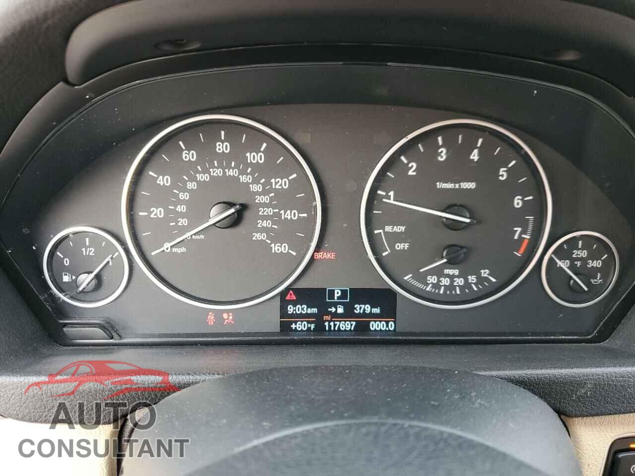 BMW 3 SERIES 2015 - WBA3B1C59FK141602