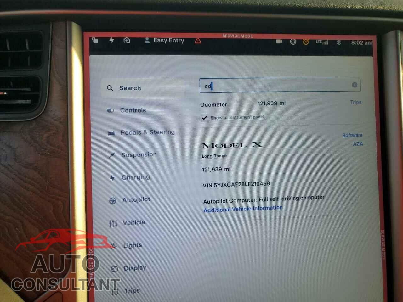 TESLA MODEL X 2020 - 5YJXCAE28LF219459
