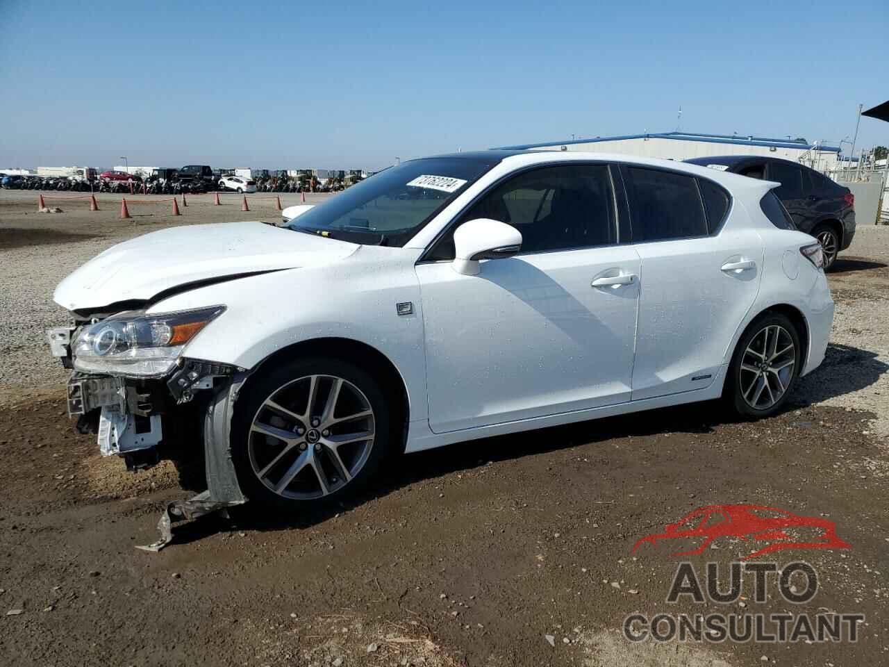 LEXUS CT 200 2017 - JTHKD5BH7H2298574