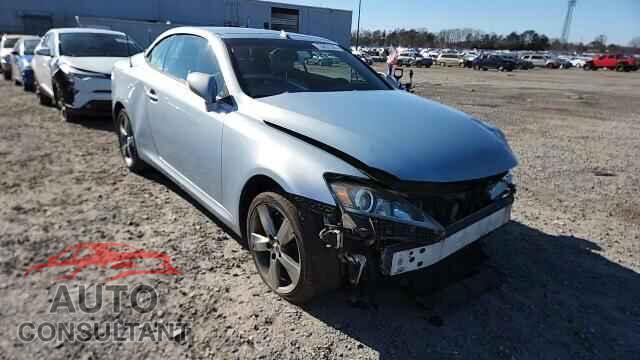LEXUS IS 2011 - JTHFF2C28B2520423