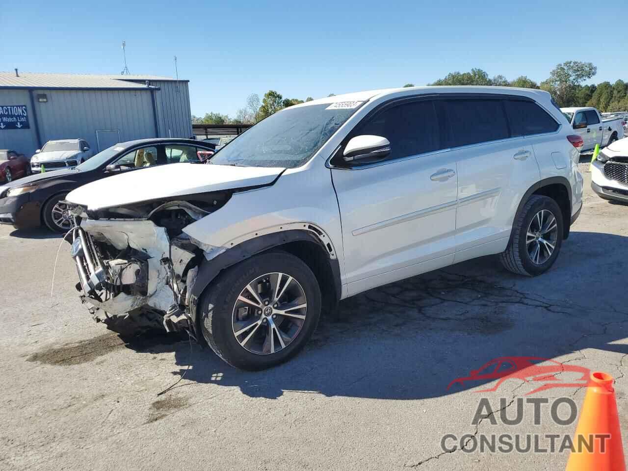 TOYOTA HIGHLANDER 2017 - 5TDZZRFHXHS231642