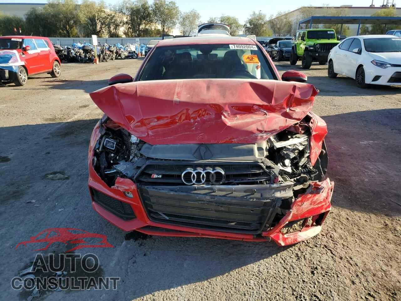 AUDI S4/RS4 2018 - WAUB4AF45JA164320